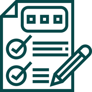 Checklist icon representing tax submission, FBR compliance, digital invoicing, and document verification services by NatureTech.