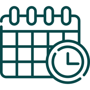 Deadline reminder icon representing timely tax submissions, invoice processing, compliance tracking, and business management solutions by NatureTech.