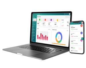 NatureTech analytics dashboard showing sales tracking, revenue insights, user management, real-time notifications, reports, and responsive business management features.