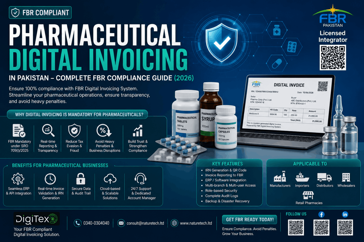 NatureTech simplifies business billing with digital invoicing, automated invoice generation, payment tracking, and accounting integration.